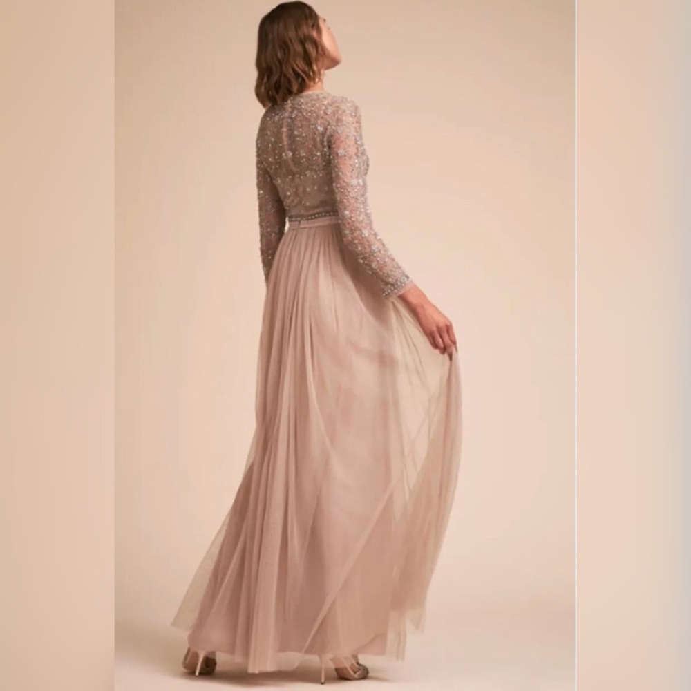 Anthropologie Needle& Thread Miramar Wedding Dress - Picture 2 of 7